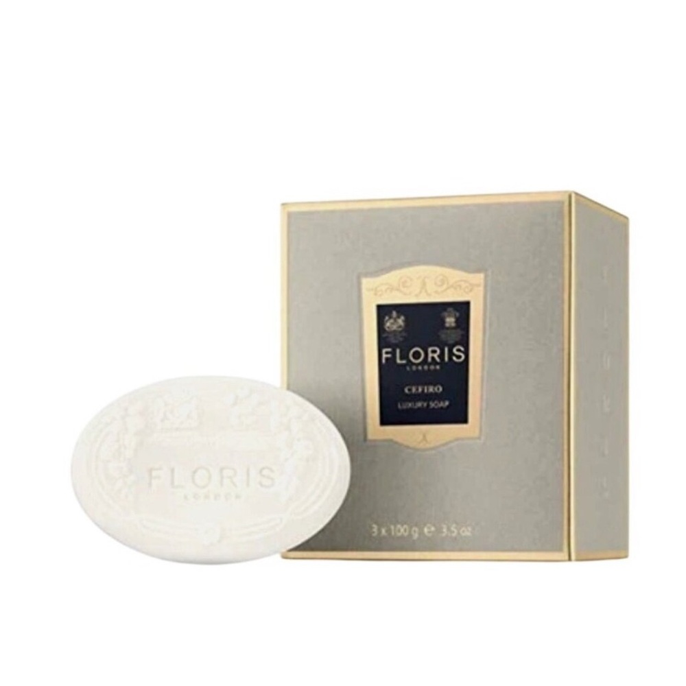 FLORIS LONDON - CEFIRO White Luxury Soap Set